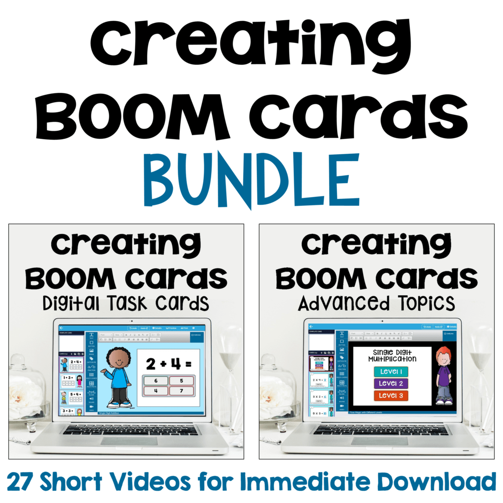 Creating Boom Cards Bundle
