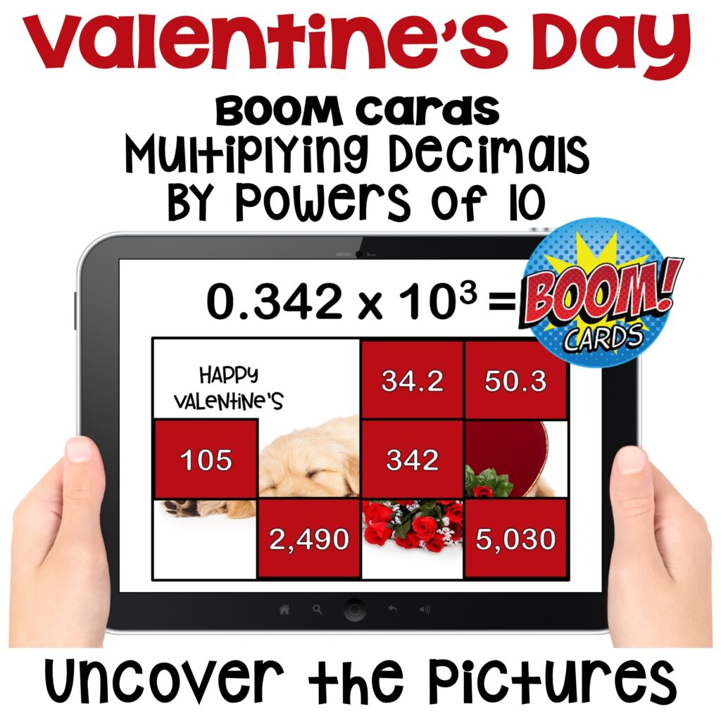 Valentine's Day Math Boom Cards