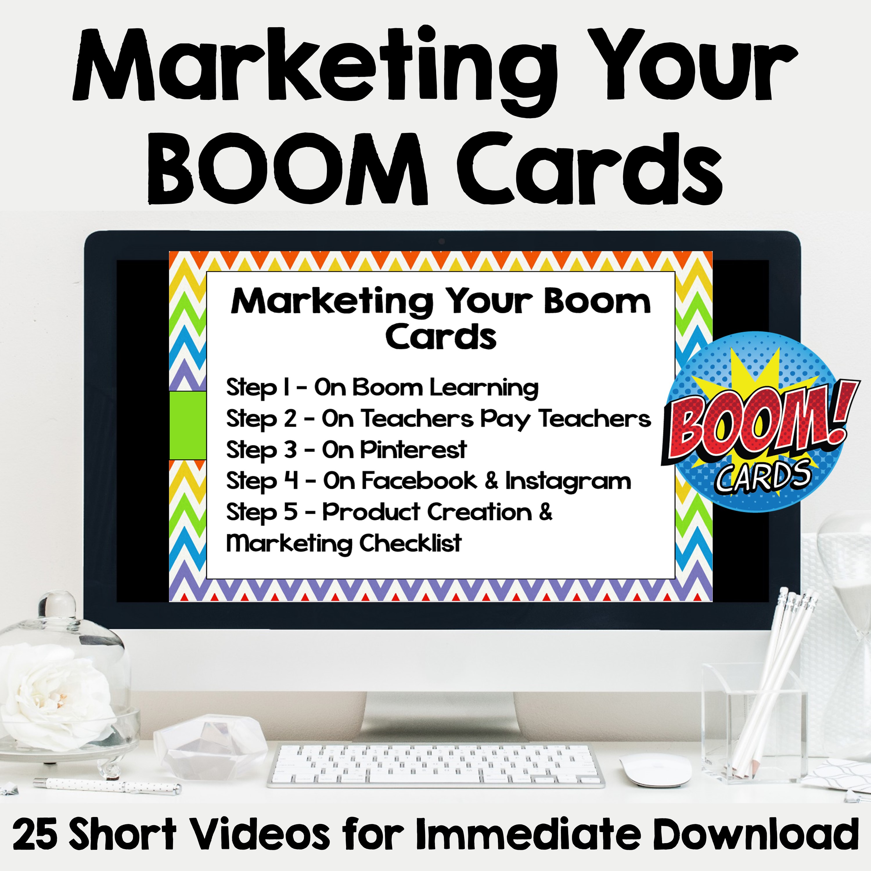 Marketing and Advertising Your Boom Cards