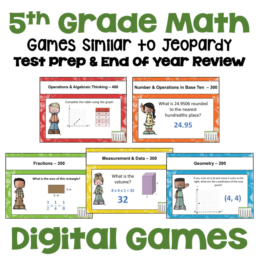 Math Review Games Your Students Will Love