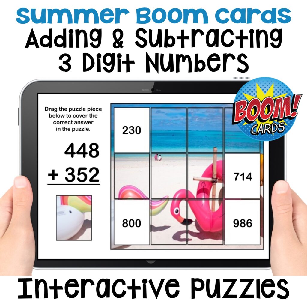 Fun End of Year Math Activities for 4th Grade