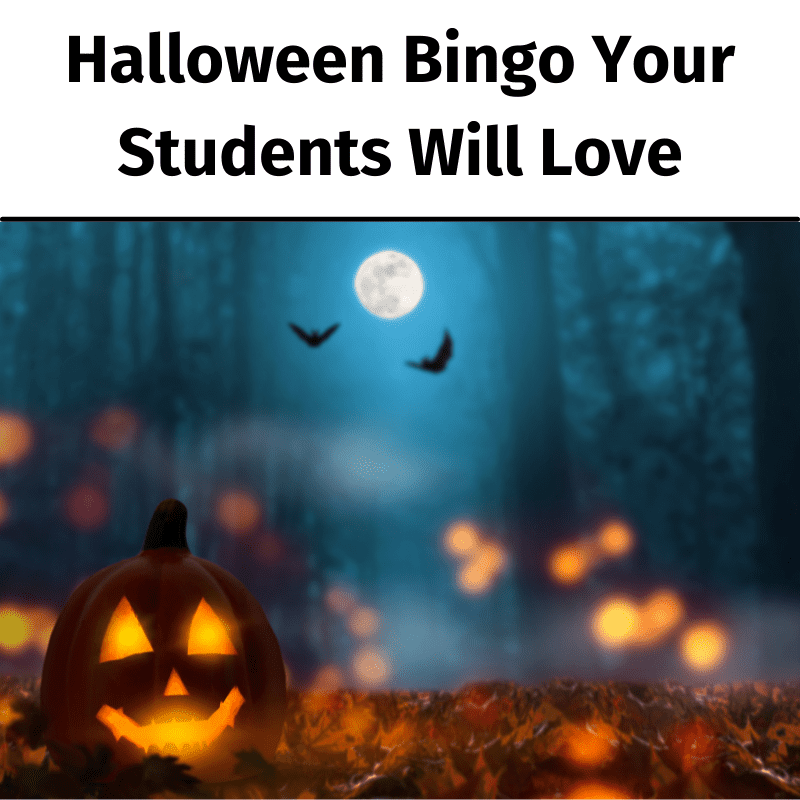 Halloween Bingo Your Students Will Love