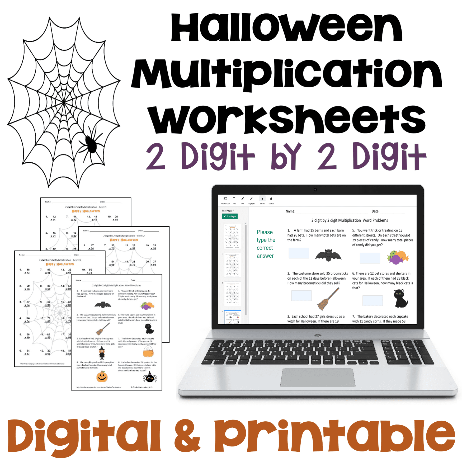 Halloween Math Worksheets Your 5th Graders Will Love