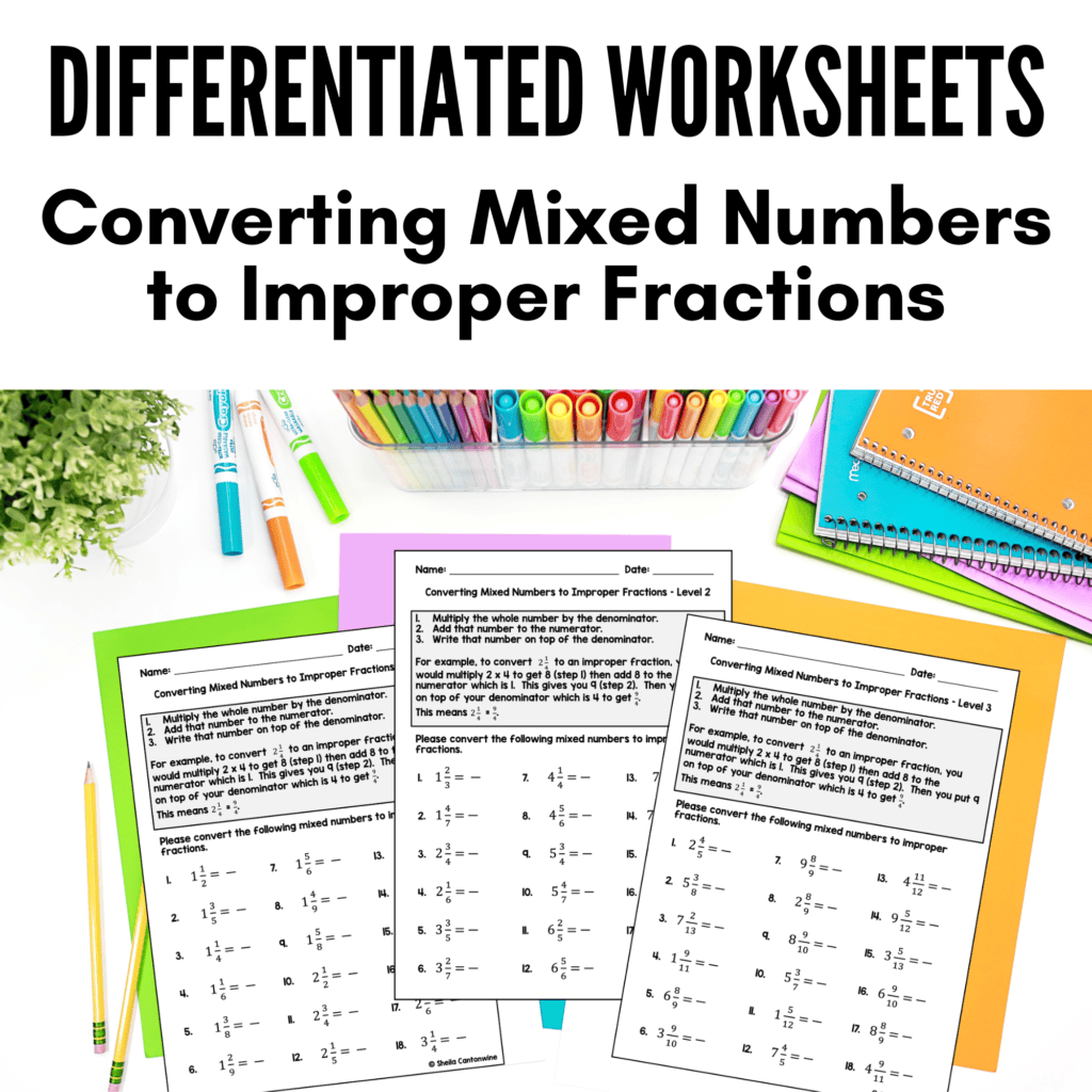 Free fraction worksheets